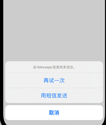 云城apple维修iPhone上无法正常发送iMessage信息