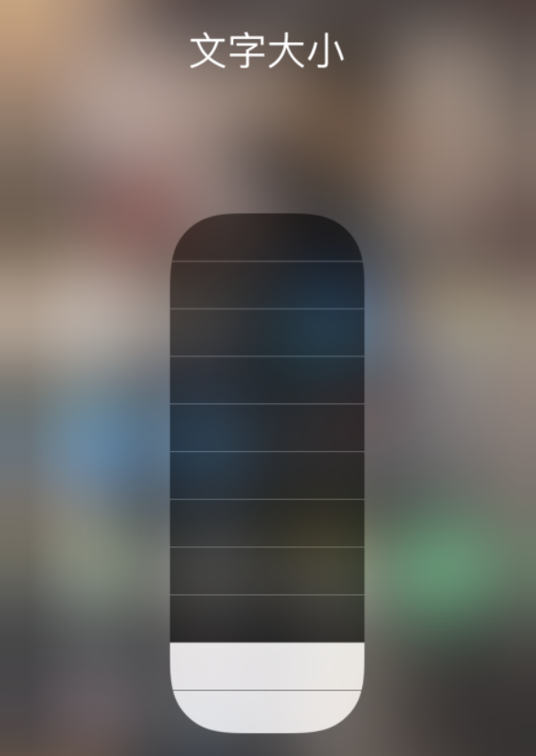 云城苹果手机维修分享小技巧：在 iPhone 控制中心快速调节字体大小 